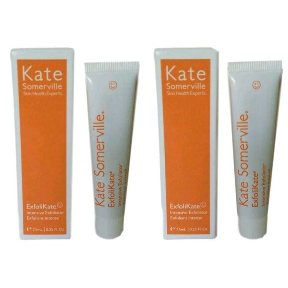 Kate Somerville Set of 2 Exfolikate Intensive Exfoliating Treatment Boxed Sealed - Picture 2 of 4